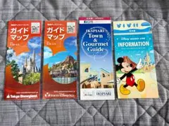 東京ディズニーランド・ディズニーシー ガイドマップ おまけ付きのサムネイル