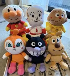 アンパンマン ぬいぐるみ 6体セット