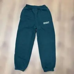 GU ダークグリーン ロングパンツ