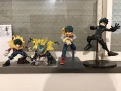 僕のヒーローアカデミア 緑谷出久 フィギュア 4体セット