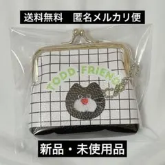mojojojo がま口ポーチ モジョジョジョ Rora 黒ネコ
