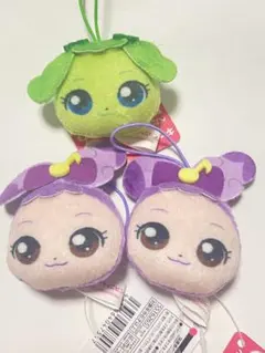 キャッチ！ティニピン ぺたんこフェイス ちびマスコット 3点セット