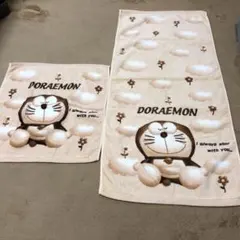 ドラえもん　フェイスタオル　ハンドタオル　2点セット