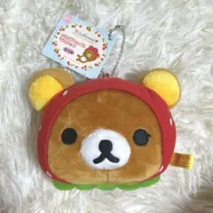 リラックマ　童話　リラックマずきん　おでかけぬいぐるみキーホルダー リラックマ童話 赤ずきんちゃん マスコット - メルカリ