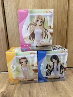 【匿名配送♡送料込】けいおん! 琴吹紬 田井中律 秋山澪 フィギュアセットのサムネイル