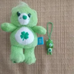 緑色ケアベア２点セット