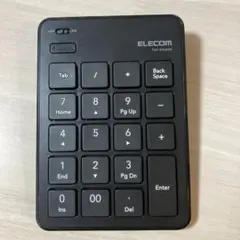 エレコム ELECOM TK-TBP020 テンキー 黒　Bluetooth