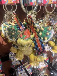 USJ 限定　25th ニンテンドーワールド　クッパ キーホルダー