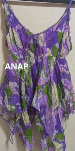 ANAP☆シフォン風キャミソール☆未使用