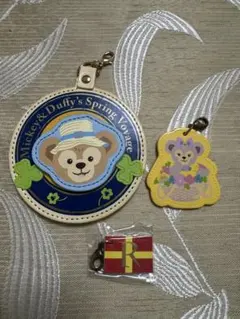 TDS ダッフィー シェリーメイ　Spring Voyage チャーム　セット
