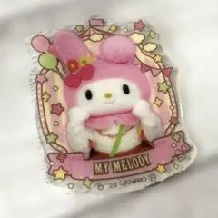 サンリオキャラクターズ　キラぷるステッカー　マイメロディ
