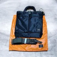PORTER PX TANKER 2WAYヘルメットバッグ黒