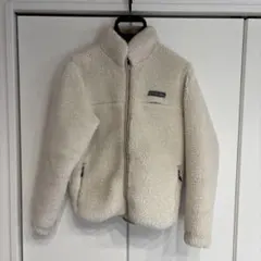 Columbia フリースジャケット リバーシブル　クリーム&カーキ色