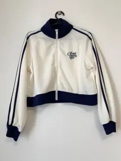 パシオス トラックジャケット ジャージ ネイビー Mサイズ アイボリー
