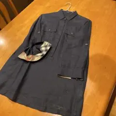 BURBERRY LONDON シャツ 38 ブラック