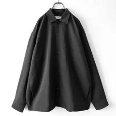 美品 アダムエロぺ ワイドシルエットシャツジャケット 吸水速乾 接触冷感 Ｌのサムネイル