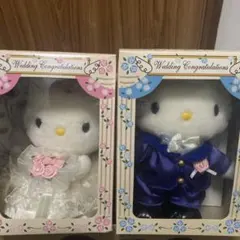 ハローキティ　ウェディングドールセット