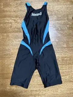 Jaked FINA認証 スイムスーツ 黒/青 キッズサイズ