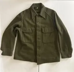実物 米軍 ウールシャツ ジャケット OG-108