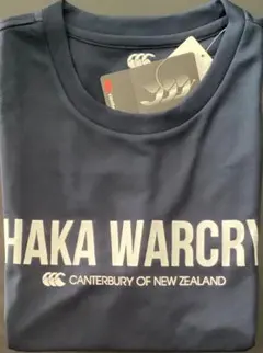 【新品未使用タグ付き】CANTERBURY Tシャツ ネイビーのサムネイル