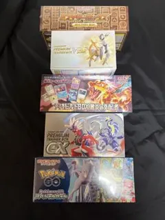 ポケモンカードゲーム ボックスセット　5種類　未開封品　シュリンク付
