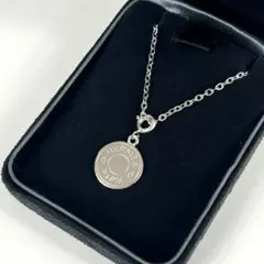 ◇エルメス◇ 新品仕上済 セリエ チャーム 大 シルバー ネックレス