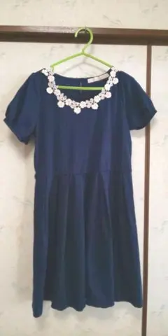 レイカズン ミニワンピース ネイビー 匿名配送