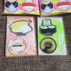 サンリオキャラクターズ お寿司といっしょ アクリルスタンド こぎみゅん　けろっぴ