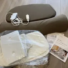 【最終値下げ】首と肩がホッとする枕PLUS　マッサージ機能つき　ミッドオリーブ