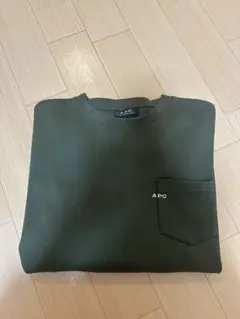 A.P.C. ポケット付きスウェット カーキのサムネイル