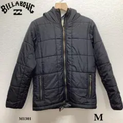 BILLA BONG『ビラボン』パファー ジャケット【M】ブラック 黒