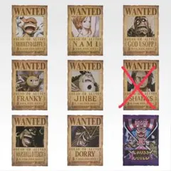 ONE PIECE 手配書 ポスター 9枚セット ONE PIECE 1番くじ 手配書 ポスター まとめ売り - メルカリ