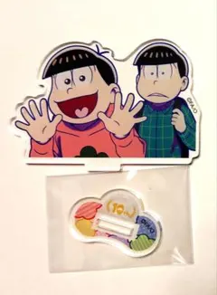 おそ松さん アクリルスタンド 　AGF 速度松　おそ松　チョロ松