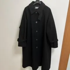 forksy. ロングコート ブラック