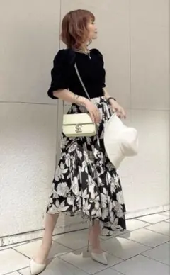2026年最新】eimy istoire 柄：花柄 レディース ロング フレアスカート