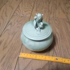 フランス蚤の市陶器小物入れ アンティーク小物入れ フランス蚤の市 陶器 - メルカリ