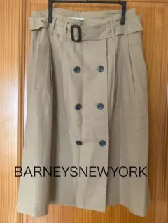 BARNEYS NEW YORK ベージュ 膝丈スカート　サイズ36