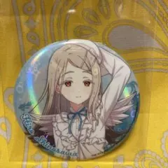 学園アイドルマスター　サンシャイン水族館　オーロラ缶バッジ　篠澤広