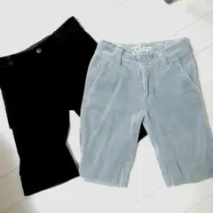 COMME CA ISM & GAP ハーフパンツ　2枚セット