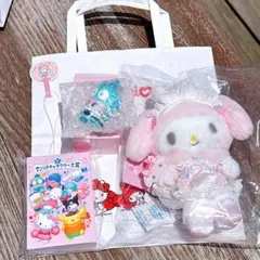 ハローキティ マスコットホルダー（ミニチュアキルト） ブルー