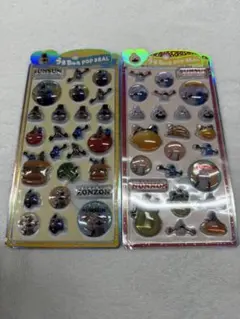 うるちゅる　Sunsun ポップシール 2シートセット