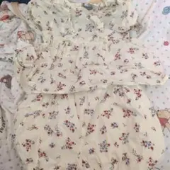 花柄 セットアップ トップス ショートパンツのサムネイル