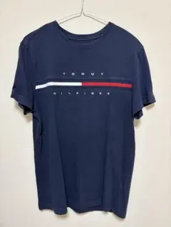 TOMMY HILFIGER ロゴTシャツ ネイビーのサムネイル