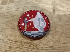 刺繍缶バッチ　ベイマックス
