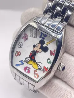 【電池交換済】Disney ミッキーマウス 腕時計 トノー レディースのサムネイル