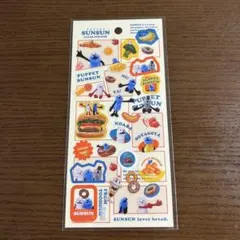 最安値 パペットスンスン クリアステッカー クリアシール