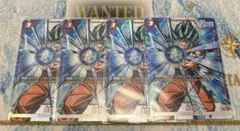 ドラゴンボールカード 孫悟空 FB01-015 SR★ パラレル 4枚セット