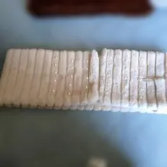 淡いピンク ストライプ マフラー