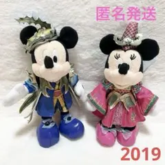 ⭐️東京ディズニーシー⭐️ミッキー ミニー ぬいぐるみ バッジ ぬいば ハロウイン