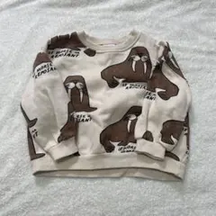 ZARA アザラシプリント トレーナー 3歳　98